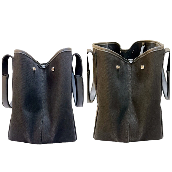 Balenciaga Cabas Small Canvas Tote Bag Navy - Picture 7 of 9